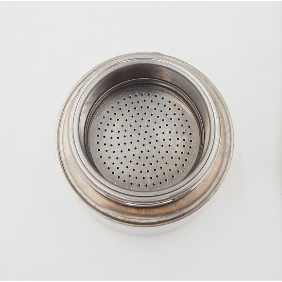 Guido Bergna GB Italy Espresso Maker Stainless 18-10 Stove Top Moka Pot 6 In - Picture 9 of 12